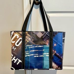 Tote Bag Made From Recycled Billboards